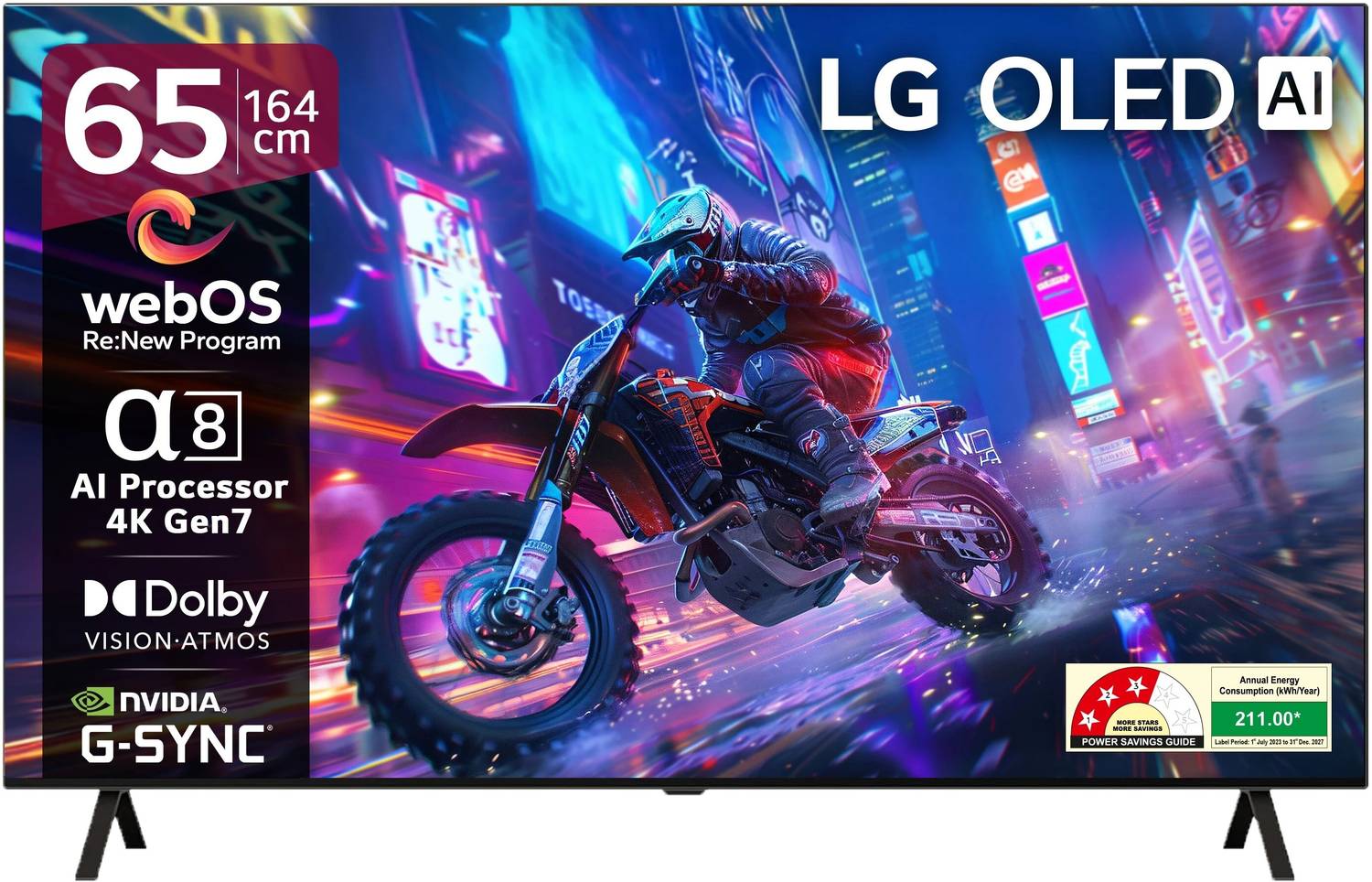 LG AI TV OLED B4 164 cm (65 inch) OLED Ultra HD (4K) Smart WebOS