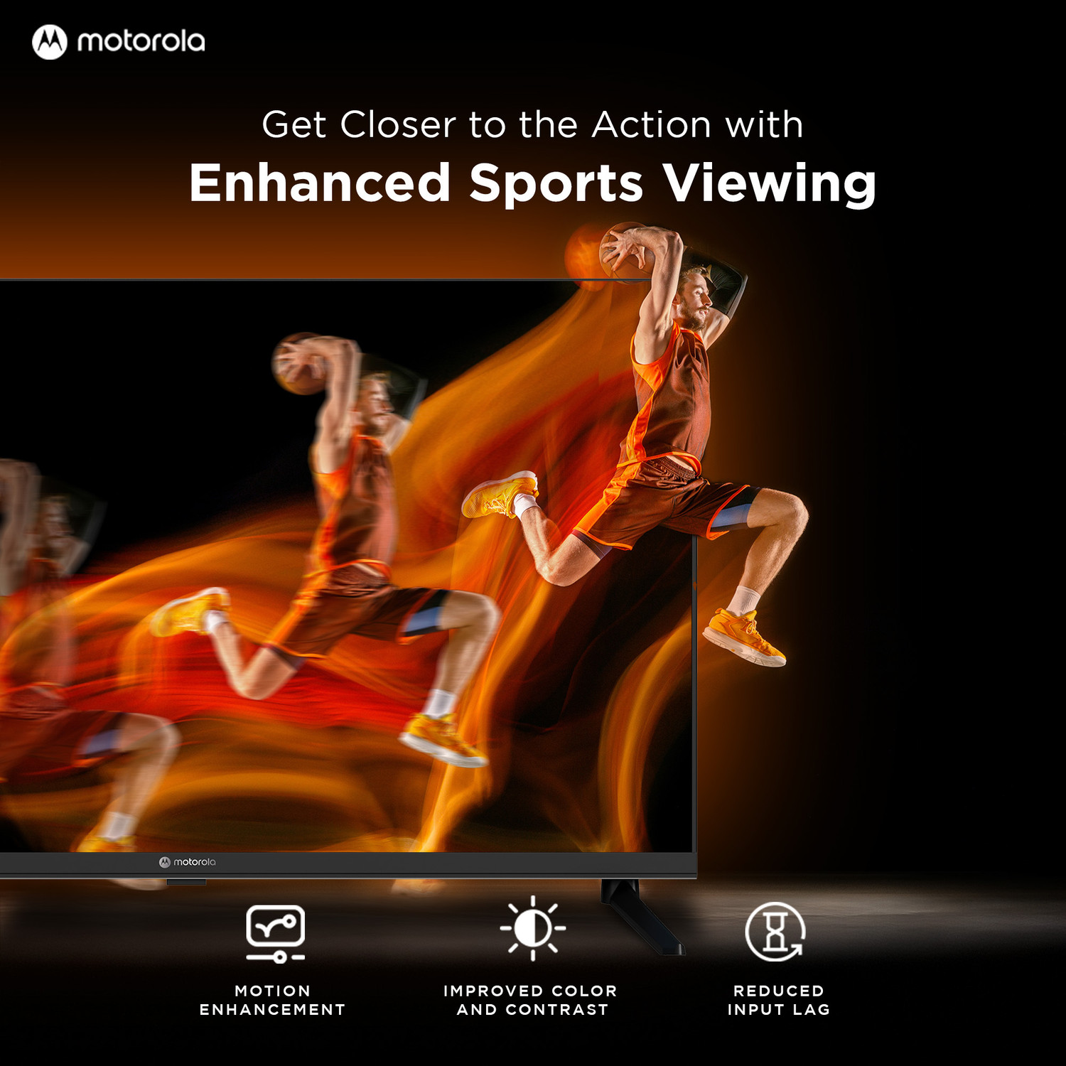 Image of MOTOROLA 80 cm (32 inch) QLED HD Ready Smart Google TV