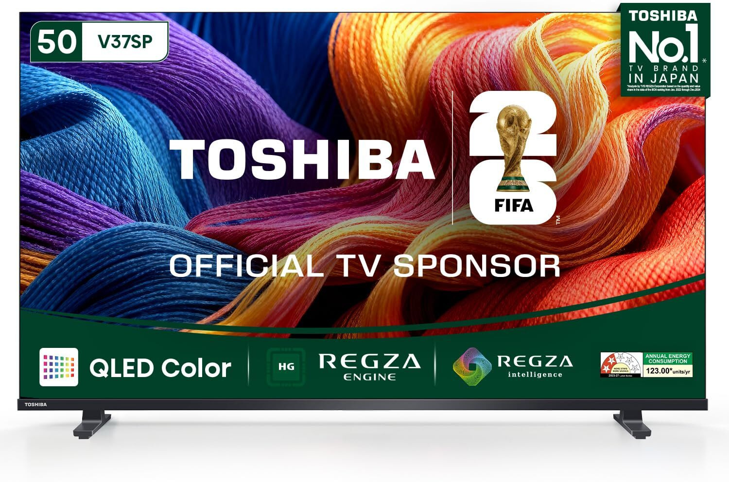 Image of TOSHIBA V37SP 126 cm (50 inch) QLED Full HD Smart VIDAA TV