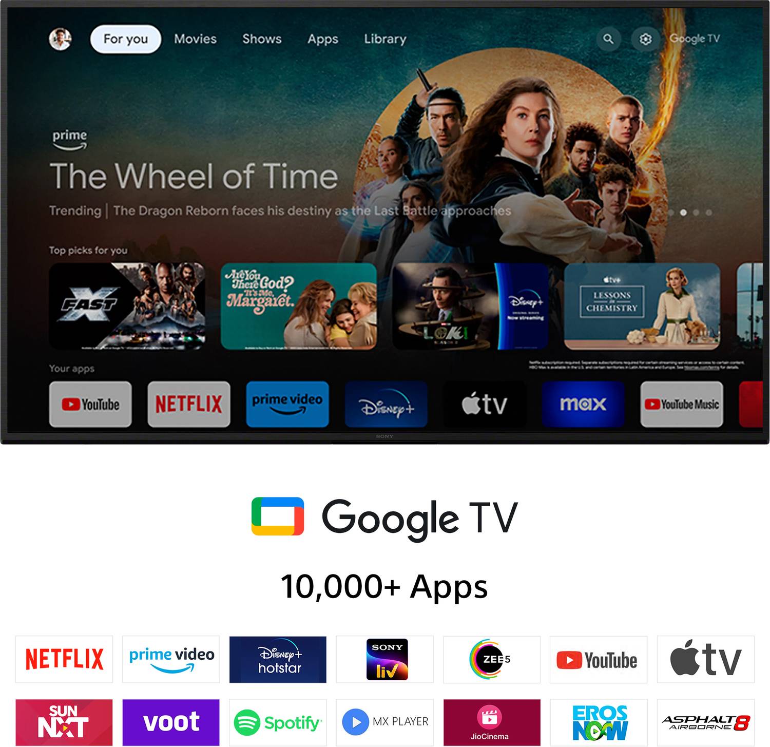 Sony Bravia 3 50 inch 4K Ultra HD LED Smart Google TV - Image 3