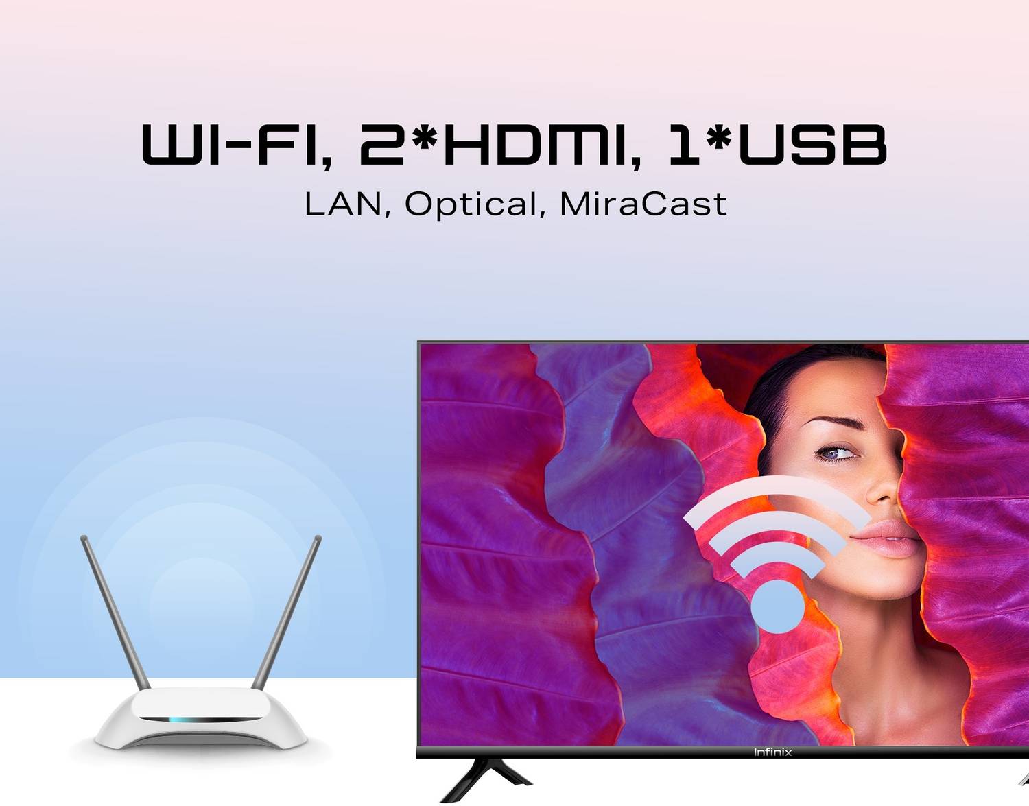 Infinix 80 cm (32 inch) HD Ready LED Smart Linux TV - Image 3