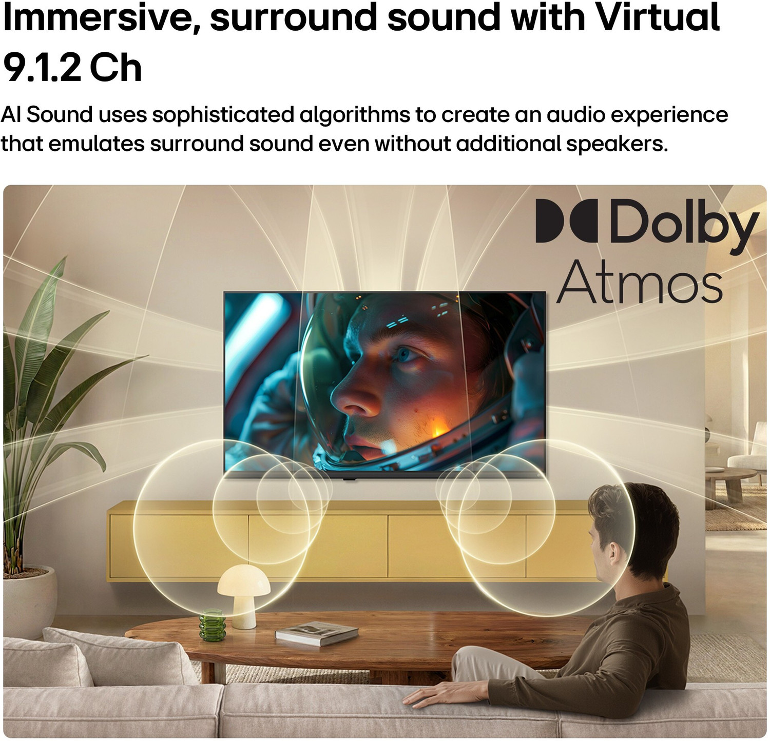Image of LG AI LB65 80 cm (32 inch) Full HD LED Smart WebOS TV 2026 Edition with Dolby Atmos, AI Magic Motion Remote, Multi AI (Google Gemini & MS Copilot), with Alpha5 AI Processor Gen9, HDR10 Pro, AI Sound Pro (Virtual 9.1.2 Up-mix), 5 YearsOS upgrade, Secured by LG Shield, LG Channels