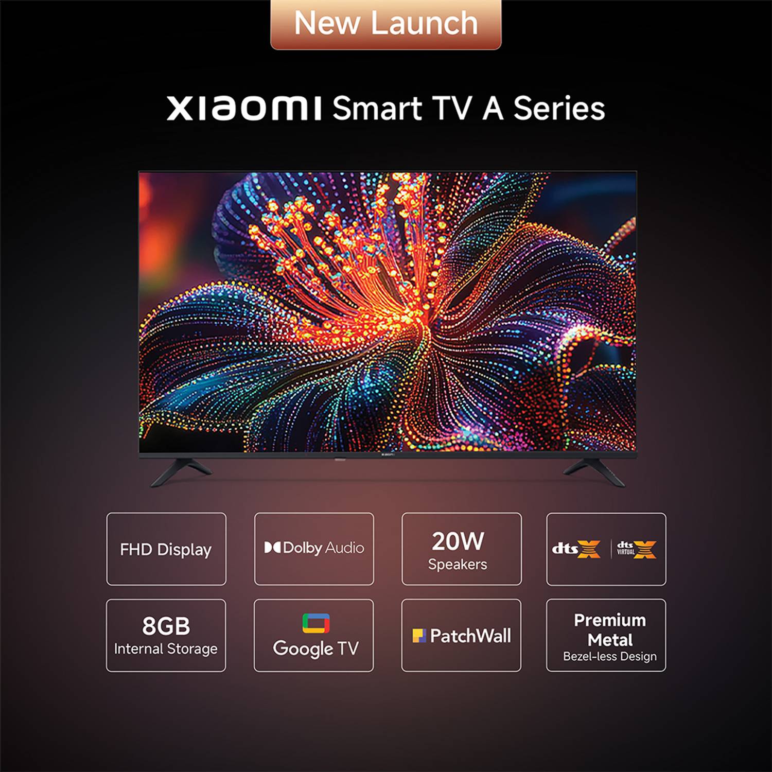 Xiaomi 32 inch HD Ready LED Smart Google TV - Image 2