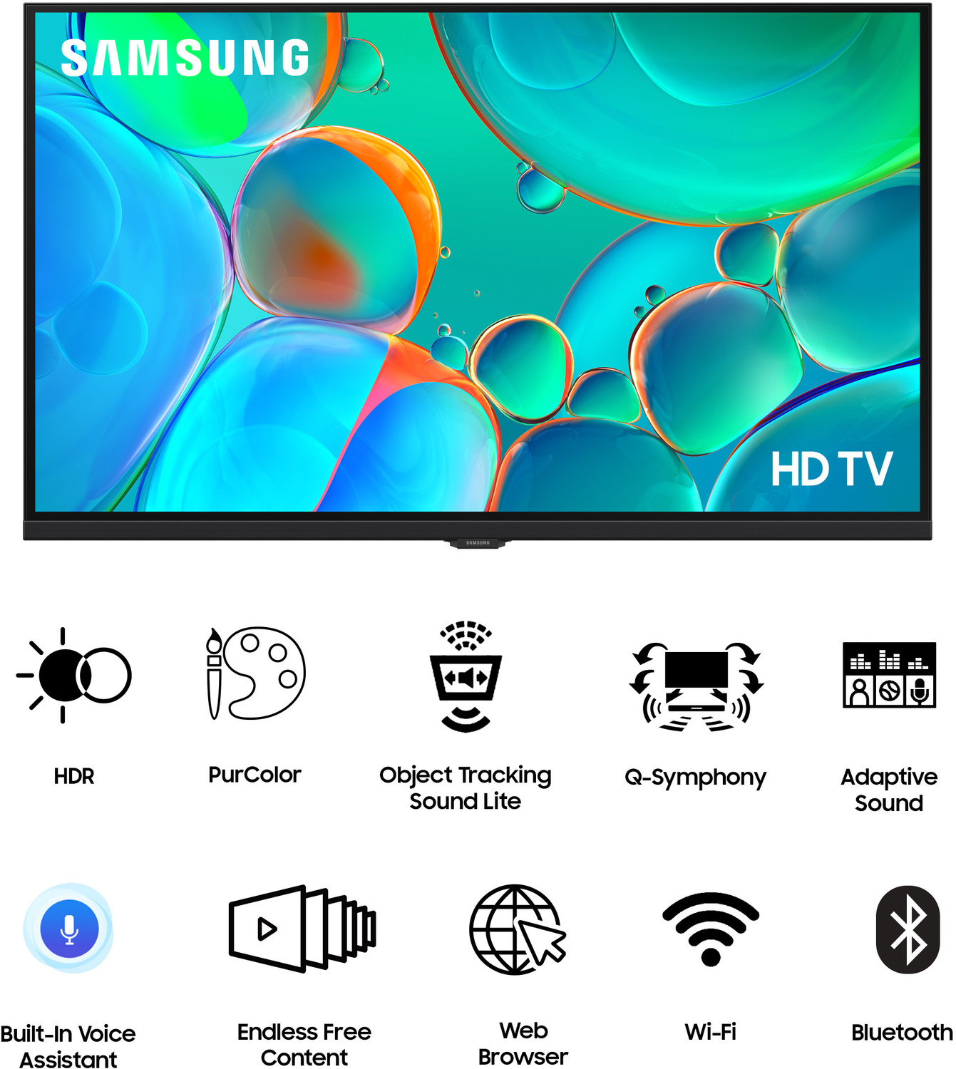 Image of Samsung 80 cm (32 inch) HD Ready LED Smart Tizen TV