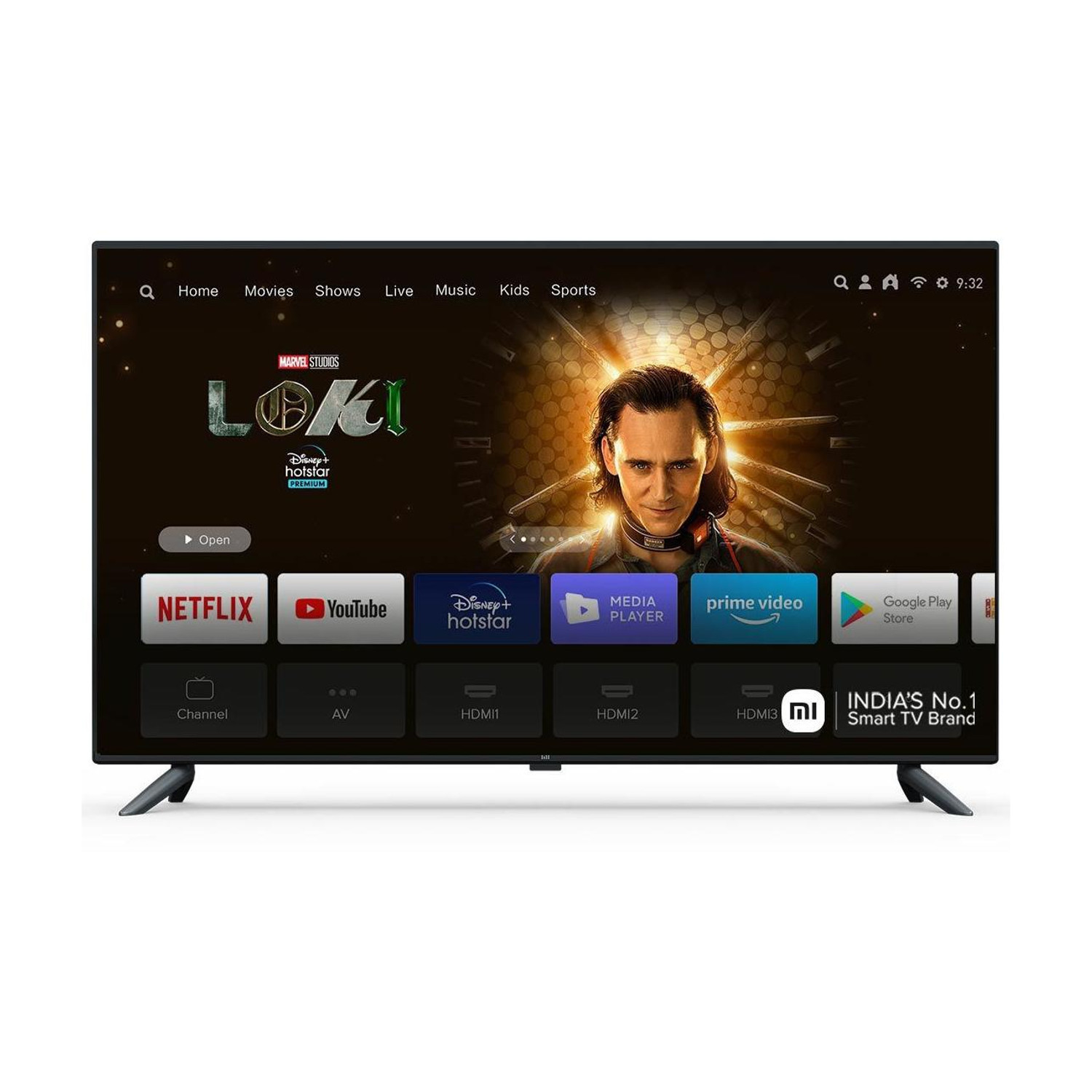 Image of XIAOMI 4X 138.8 cm (55 inch) Ultra HD (4K) LED Smart Android Based TV