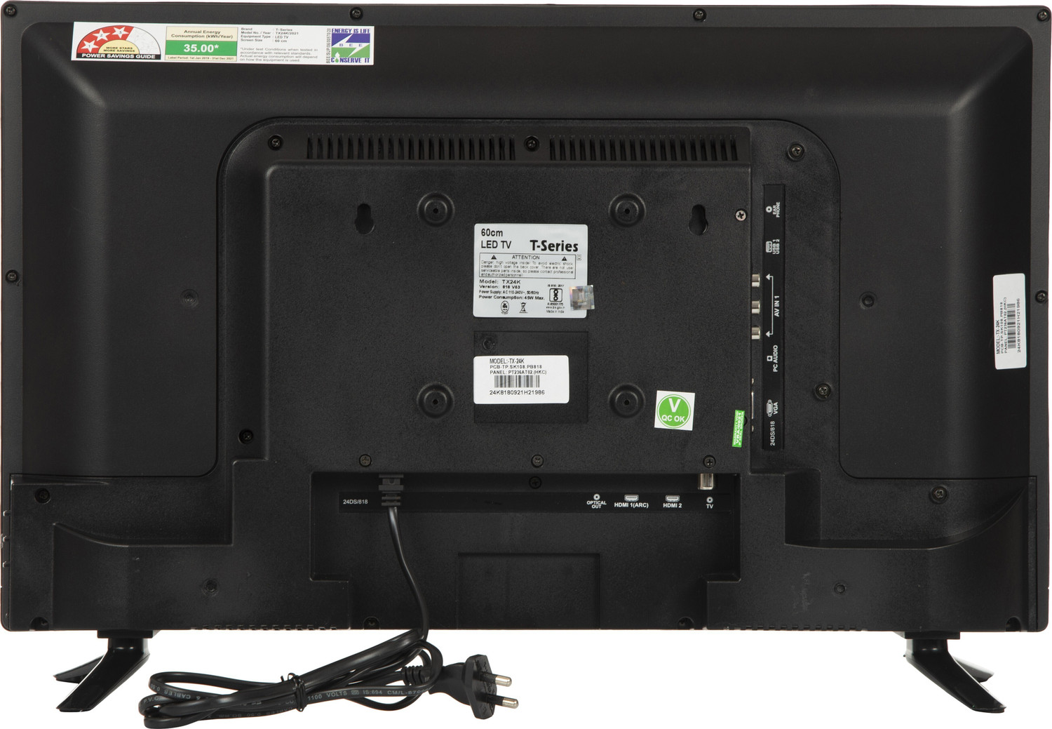 Image of T-Series 60 cm (24 inch) HD Ready LED TV