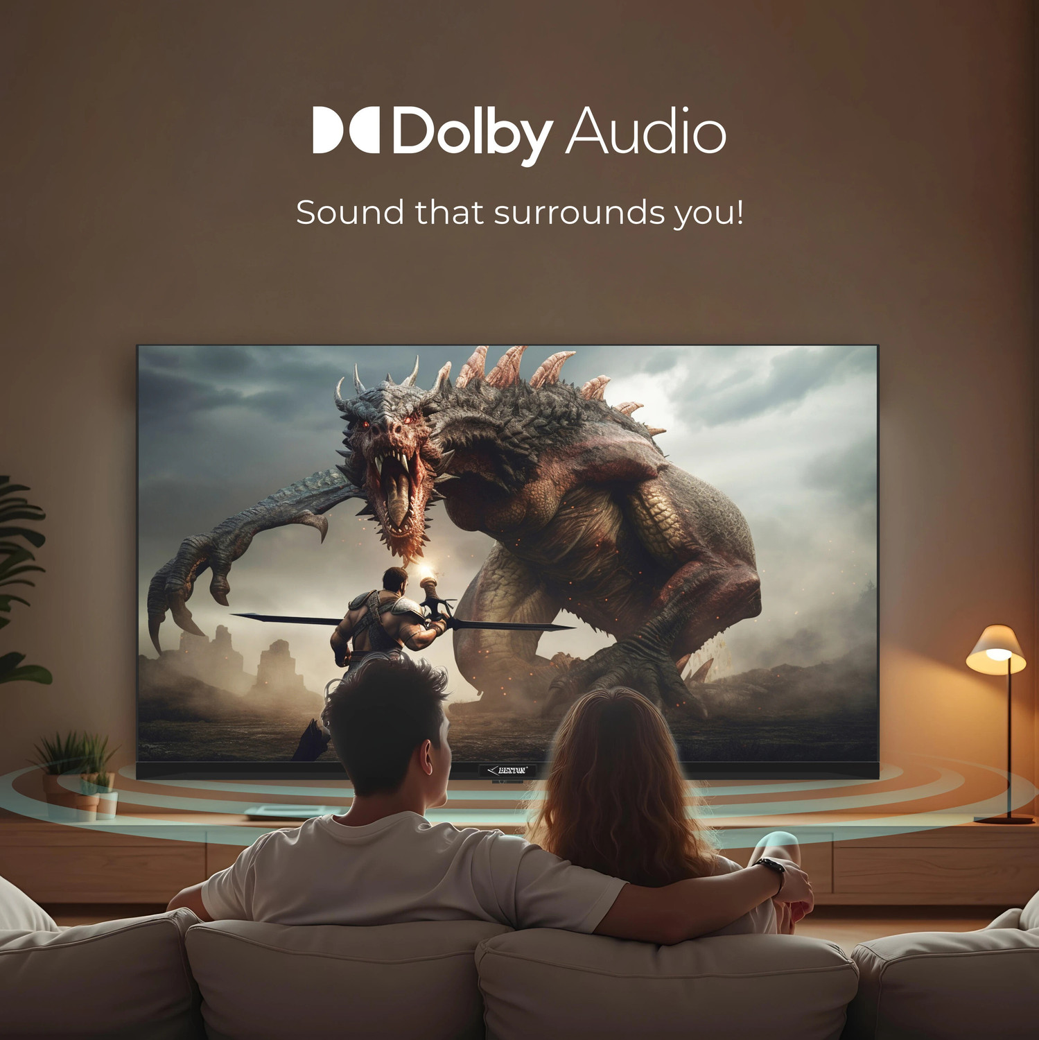 Image of BESTON 80 cm (32 inch) QLED HD Ready Smart Google TV