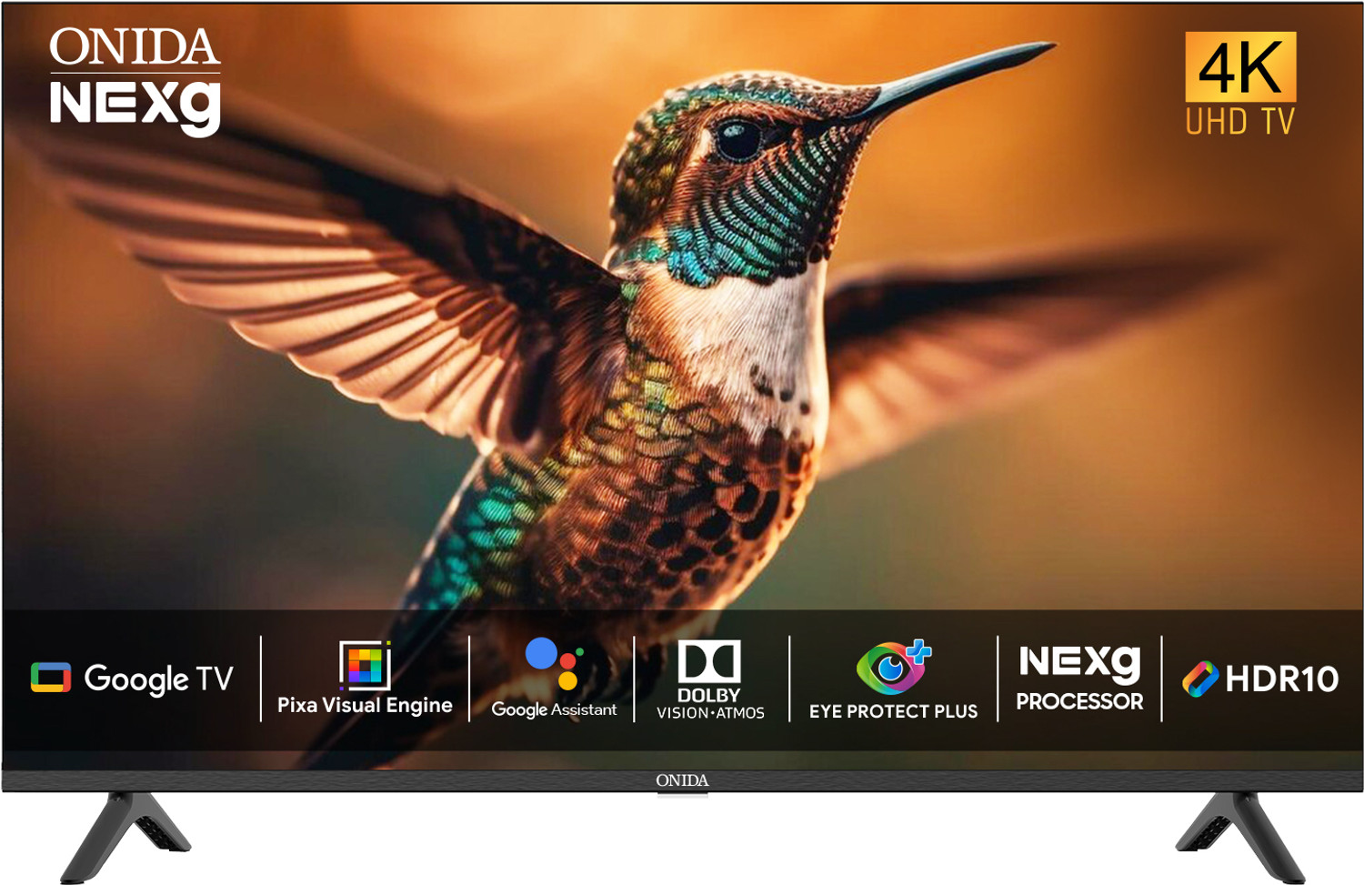 Image of ONIDA NEXg 139 cm (55 inch) Ultra HD (4K) LED Smart Google TV with Dolby Atmos Vision & HDR10