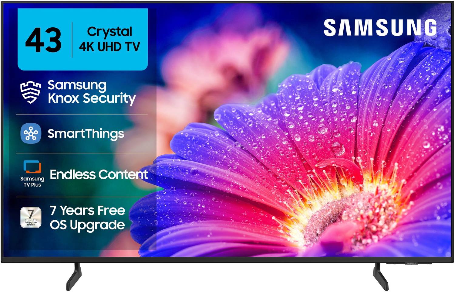 Samsung Crystal 4K Vista 108 cm Ultra HD LED Smart TV