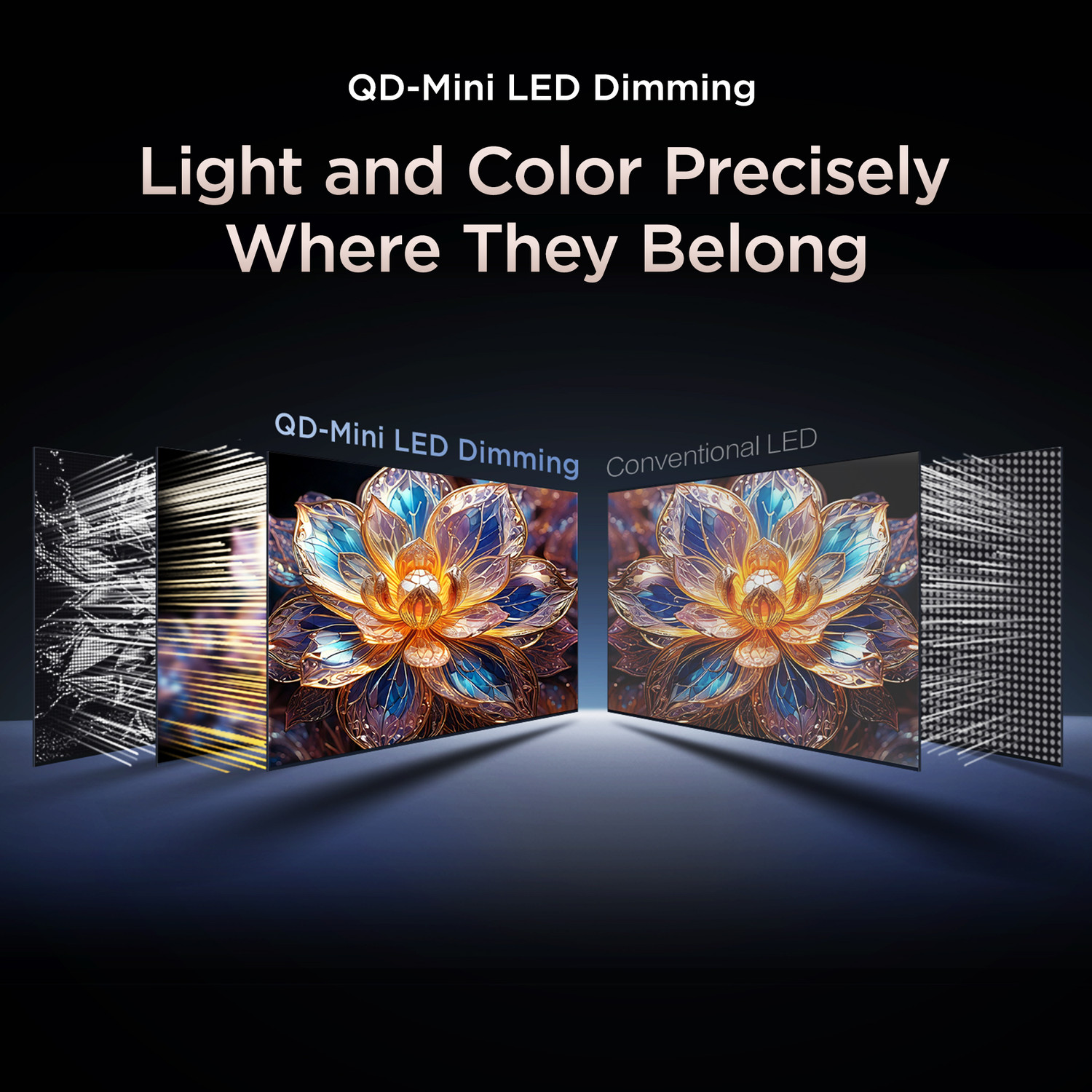 Image of TCL QD-Mini LED Dimming T89D 138.71 cm (55 inch) QLED Ultra HD (4K) Smart Google TV 2026 Edition with TCL Ai HVA Panel Dolby Vision- Atmos, 34W Native Refresh Rate 144Hz, DLG 288Hz MEMC 120 Hz