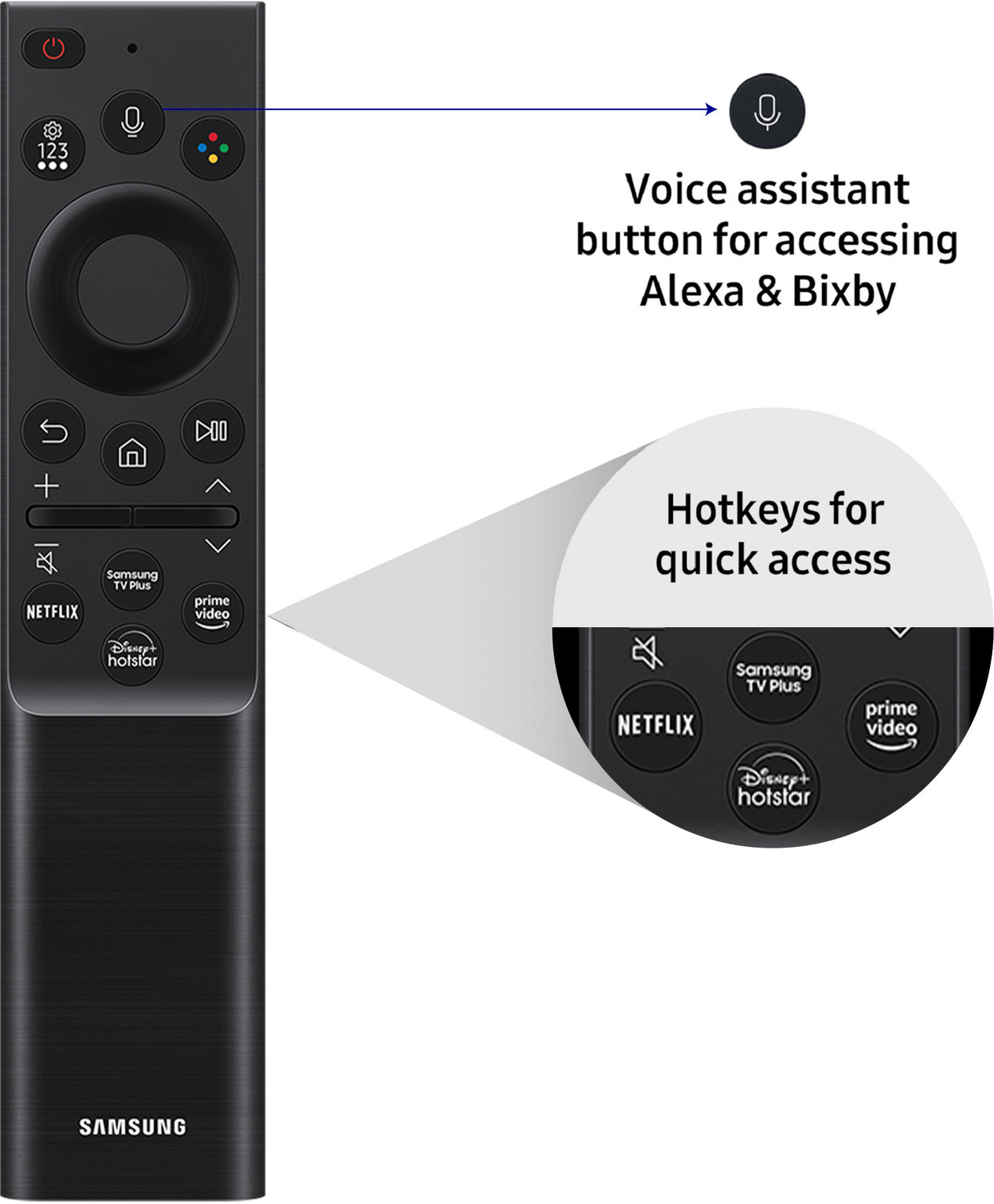 Image of Samsung Crystal 4K Vision Pro 108 cm (43 inch) Ultra HD (4K) LED Smart Tizen TV with Bright Vision | 4K Upscaling | Multiple Voice Assistance Remote | Purcolor | HDR 10+ | Auto Game Mode | Q-Symphony | Knox Security