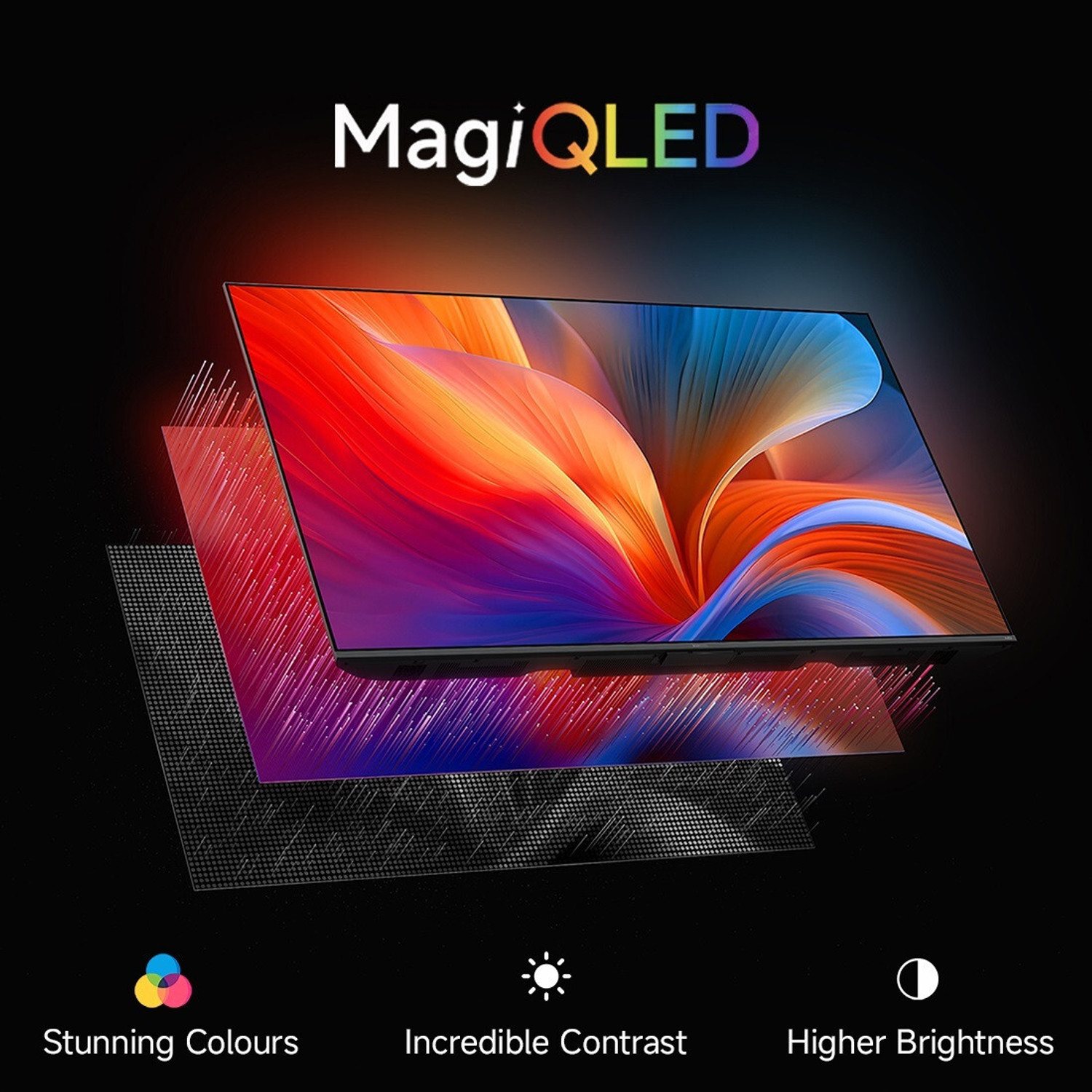 Image of XIAOMI by Mi X Pro QLED 165 cm (65 inch) QLED Ultra HD (4K) Smart Google TV with 4K Dolby Vision | Dolby Audio |DTS Virtual: X | Vivid Picture Engine 2 with Adaptive Brightness