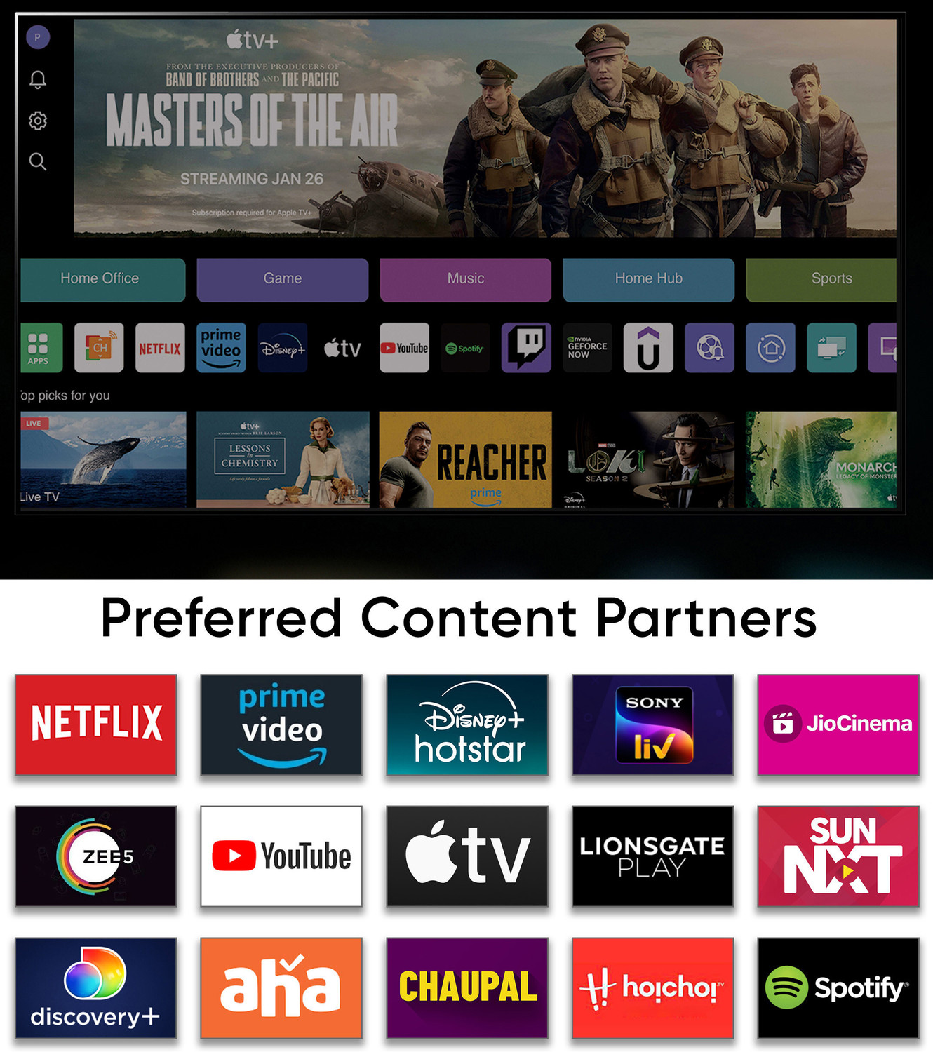 Image of LG QNED 75 139 cm (55 inch) Ultra HD (4K) QNED Smart WebOS TV with AI Processor 4K Gen6, AI Picture Pro, ThinQ AI, 60 Hz Refresh Rate, Game Optimizer, Magic Remote Control, 5-Year Guaranteed with New OS Experience