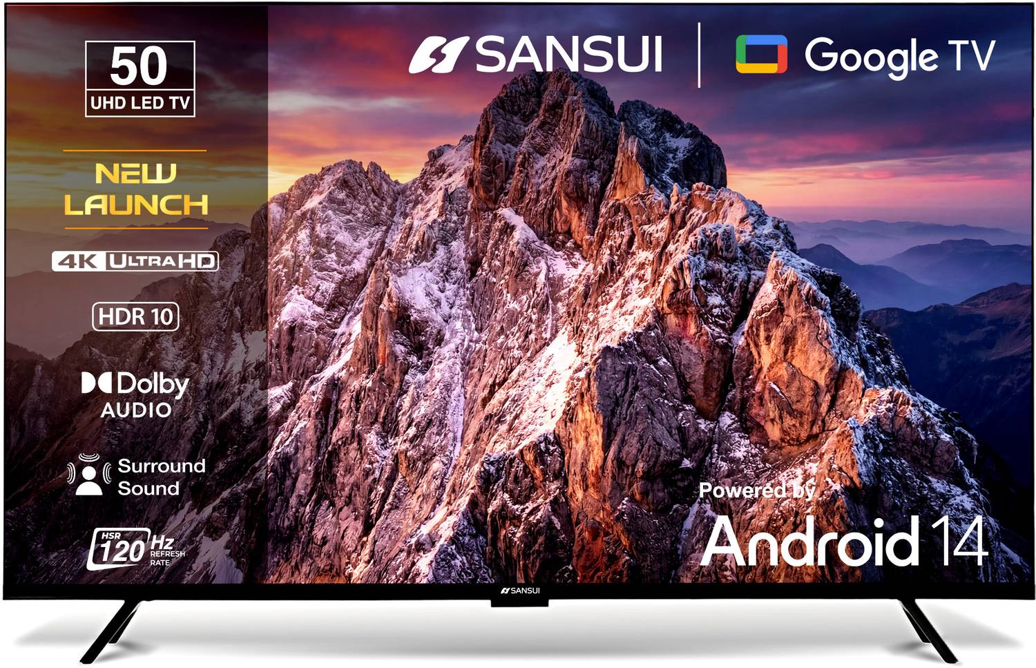 Sansui 127 cm (50 inch) Ultra HD (4K) LED Smart Google TV 2026 Edition price history chart and lowest price