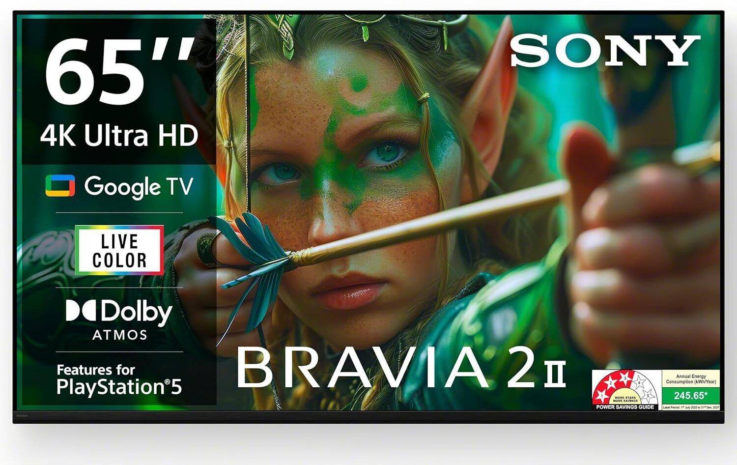 Sony BRAVIA 2M2 SERIES 164 cm (65 inch) Ultra HD (4K) LED Smart G