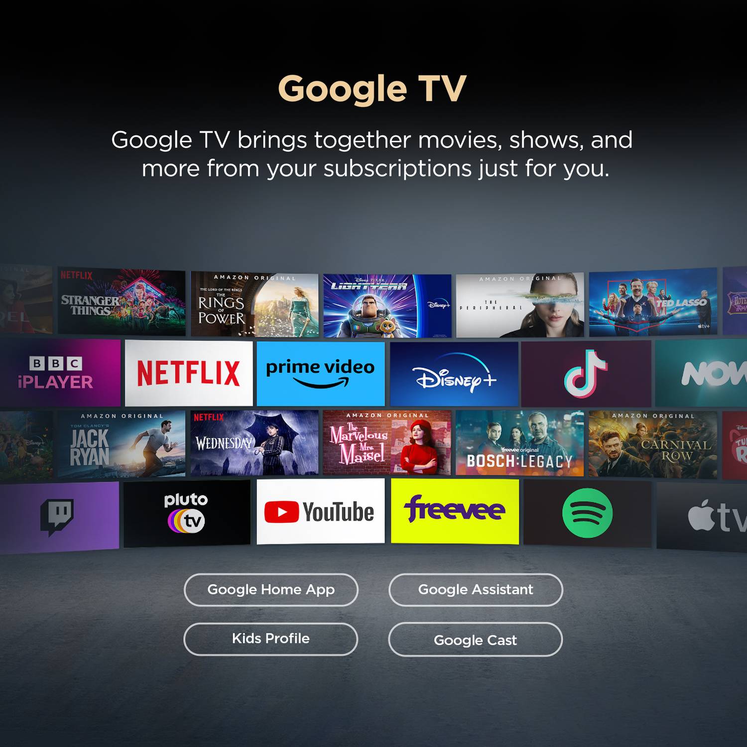 TCL T6D 65 inch QLED 4K Smart Google TV 2026 - Image 3