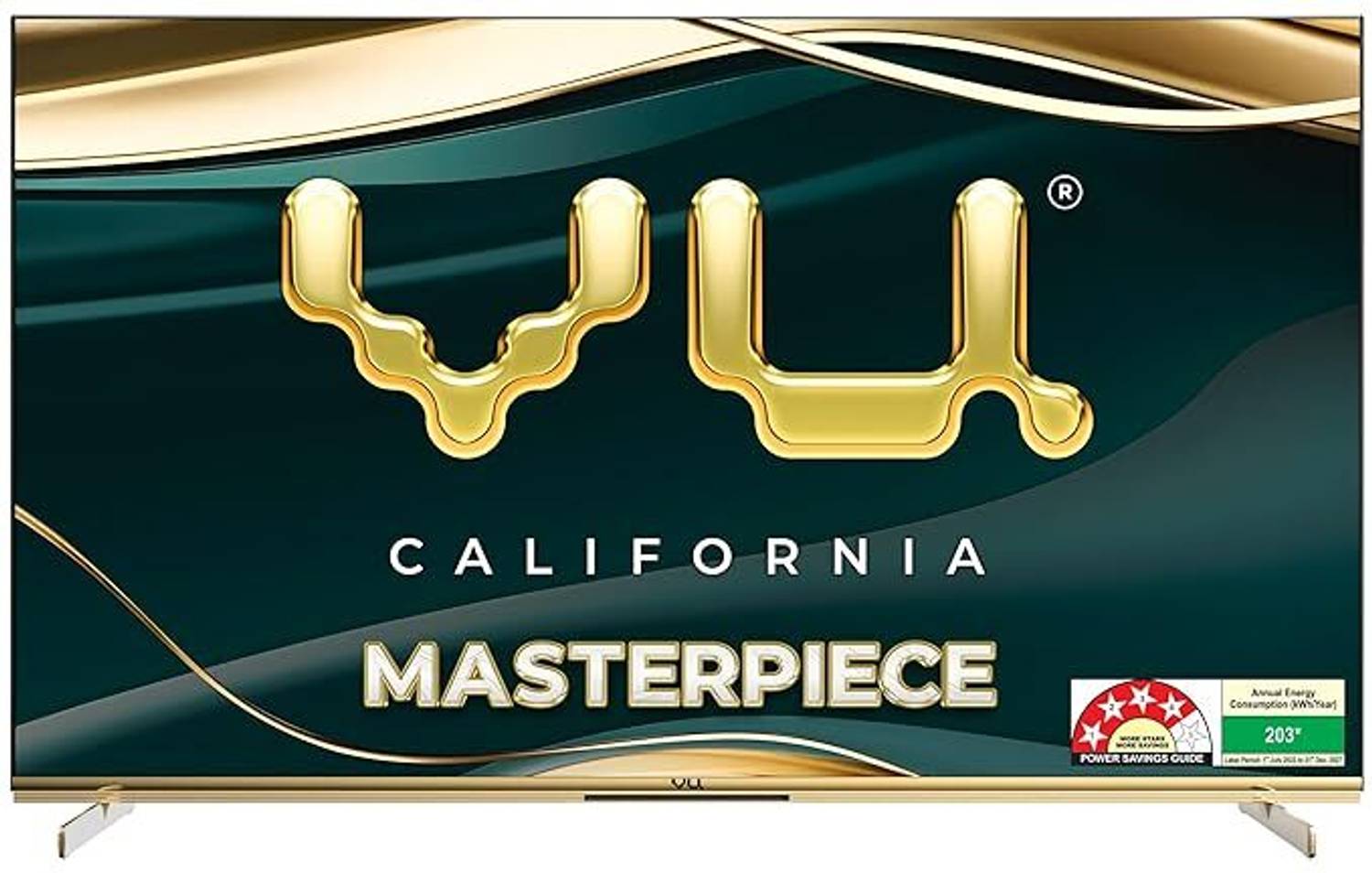 Vu 2025 Frame Series 164 cm (65 inch) QLED Ultra HD (4K) Smart Go