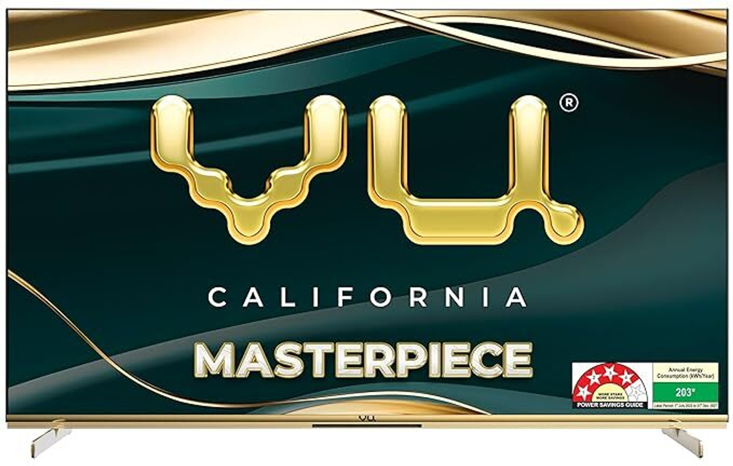 Image of Vu 2025 Frame Series 164 cm (65 inch) QLED Ultra HD (4K) Smart Google TV with 124 Watts Sound | 800 Nits Brightness| 3 Years Warranty