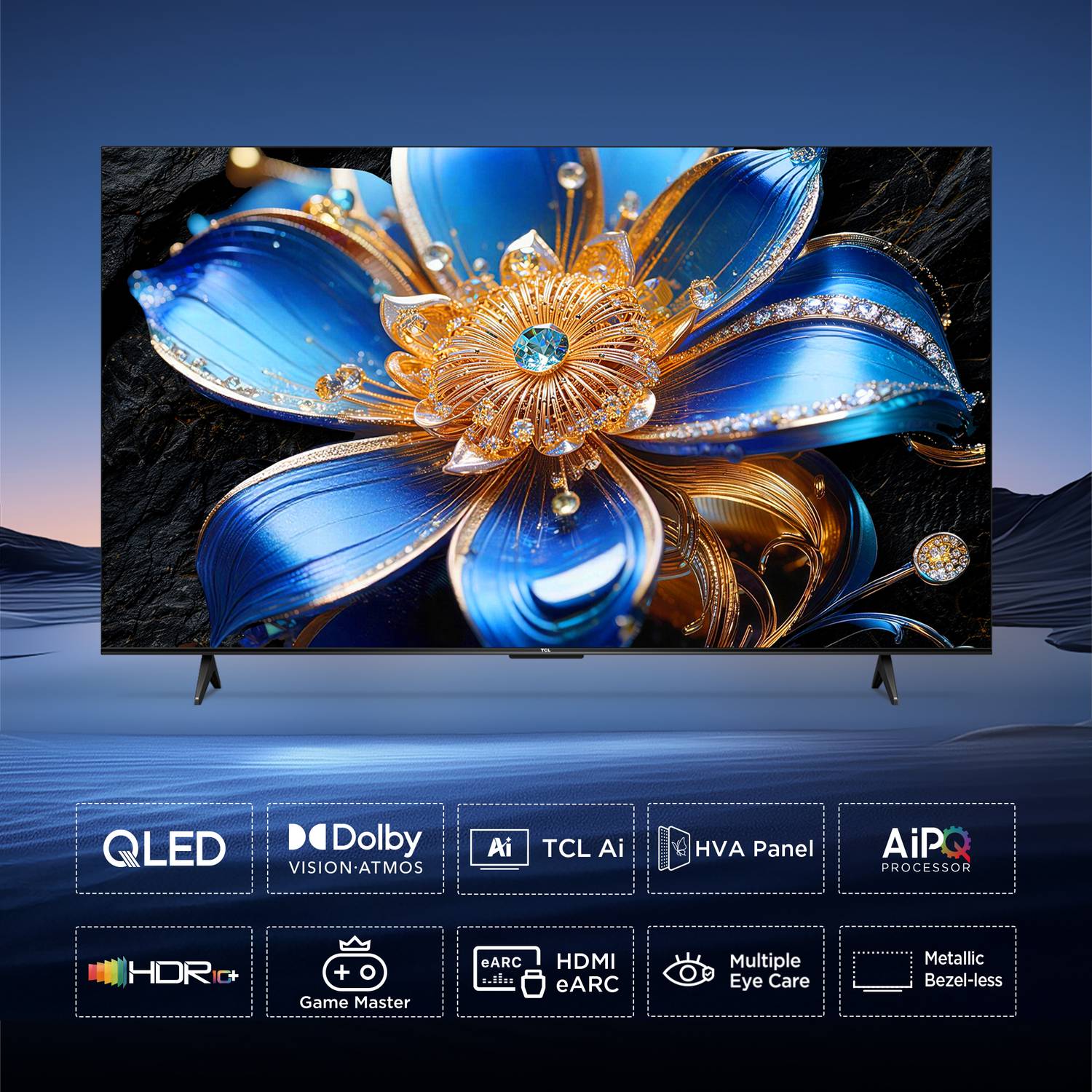 TCL T6D 65 inch QLED 4K Smart Google TV 2026 - Image 2