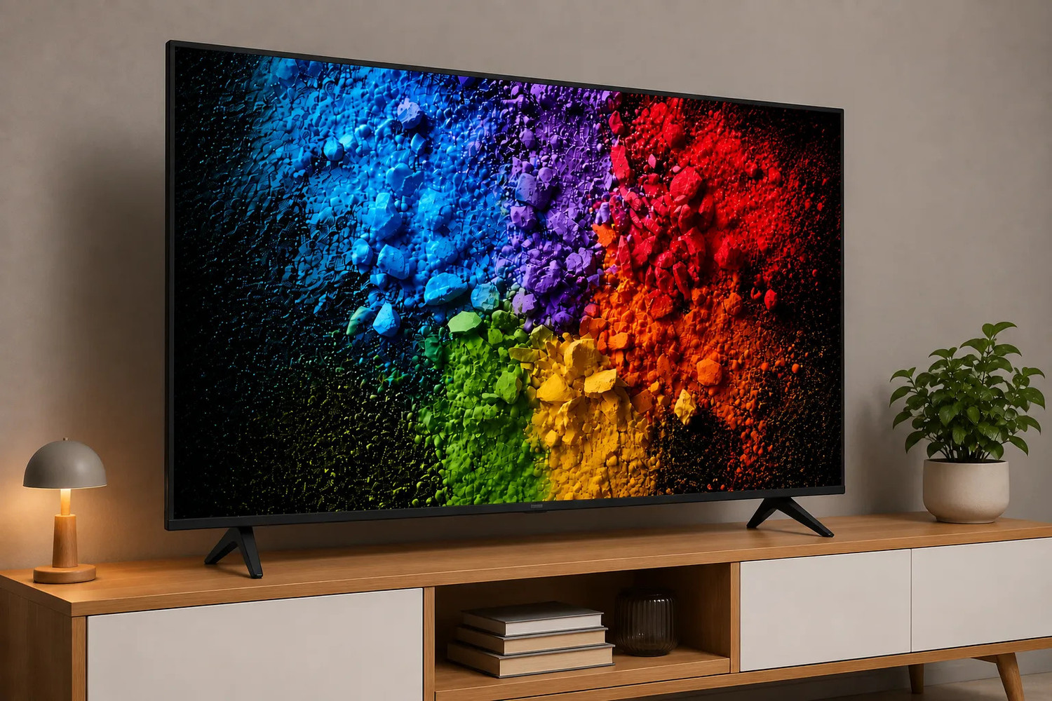 Image of jinis QN90A 139.7 cm (55 inch) OLED Ultra HD (4K) Smart WebOS TV 2026 Edition with 4K Ultra HD | HDR | Dolby Audio | Quad Core Processor | MEMC | WebOS