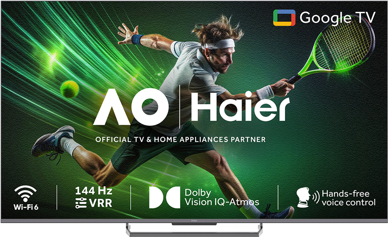 Image of Haier 189 cm (75 inch) QLED Ultra HD (4K) Smart Google TV