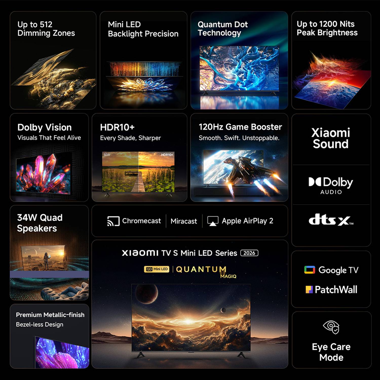 Xiaomi S Series 65 inch 4K Mini LED Smart TV - Image 2