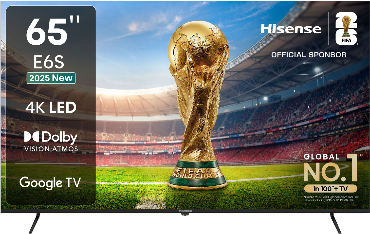 Image of Hisense 164 cm (65 inch) Ultra HD (4K) LED Smart Google TV
