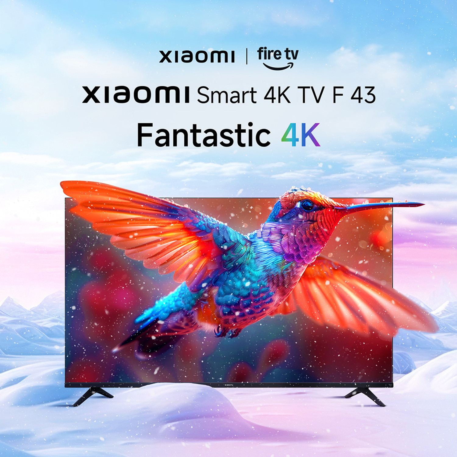 Image of XIAOMI F Series 108 cm (43 inch) Ultra HD (4K) LED Smart Fire TV with Dolby Audio | Box Speakers | Alexa | 32GB Storage | Filmmaker Mode| Mi TV