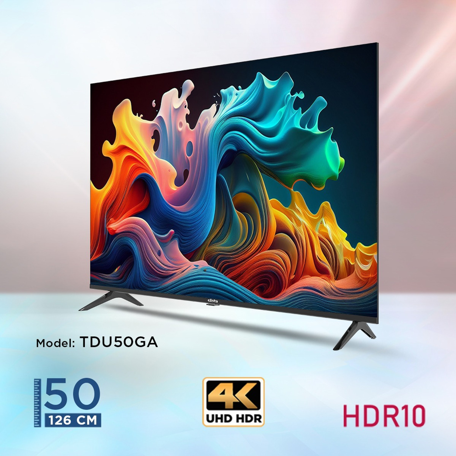 Image of Elista 126 cm (50 inch) Ultra HD (4K) LED Smart Google TV 2025 Edition with Frameless Design with Voice Remote