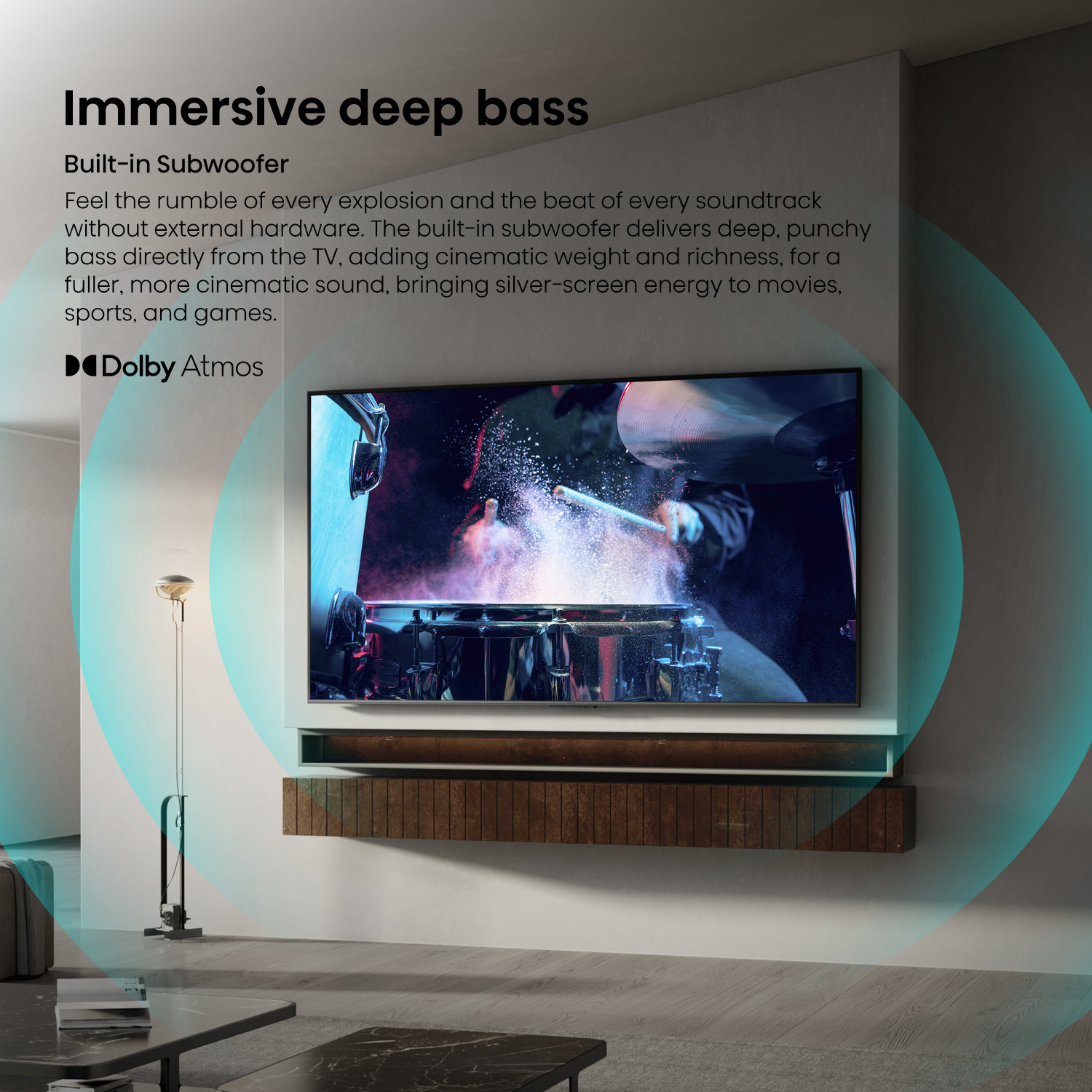 Image of Hisense 139 cm (55 inch) Ultra HD (4K) Mini LED Smart VIDAA TV 2026 Edition