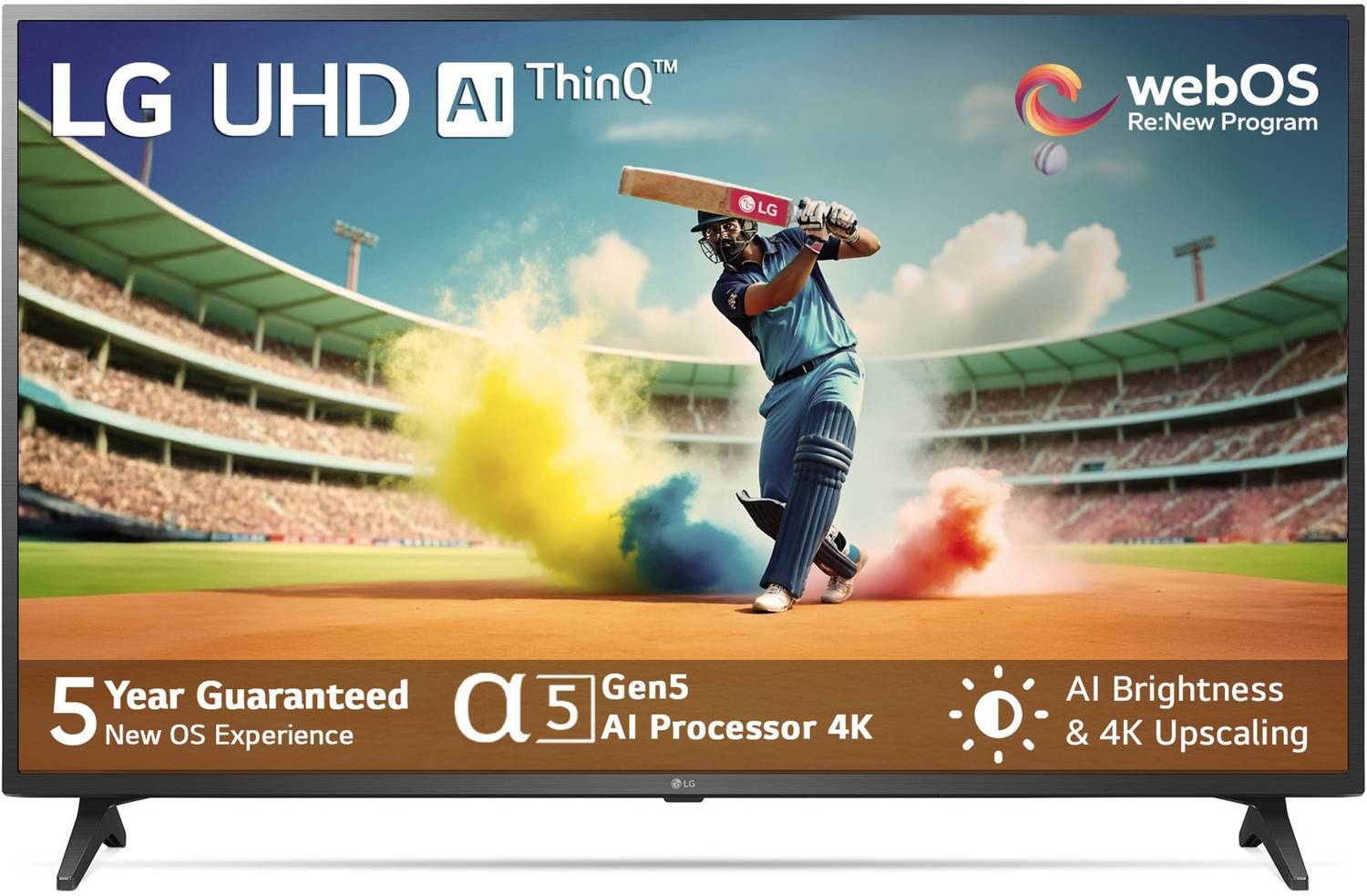 LG UQ7500 139 cm (55 inch) Ultra HD (4K) LED Smart WebOS TV with
