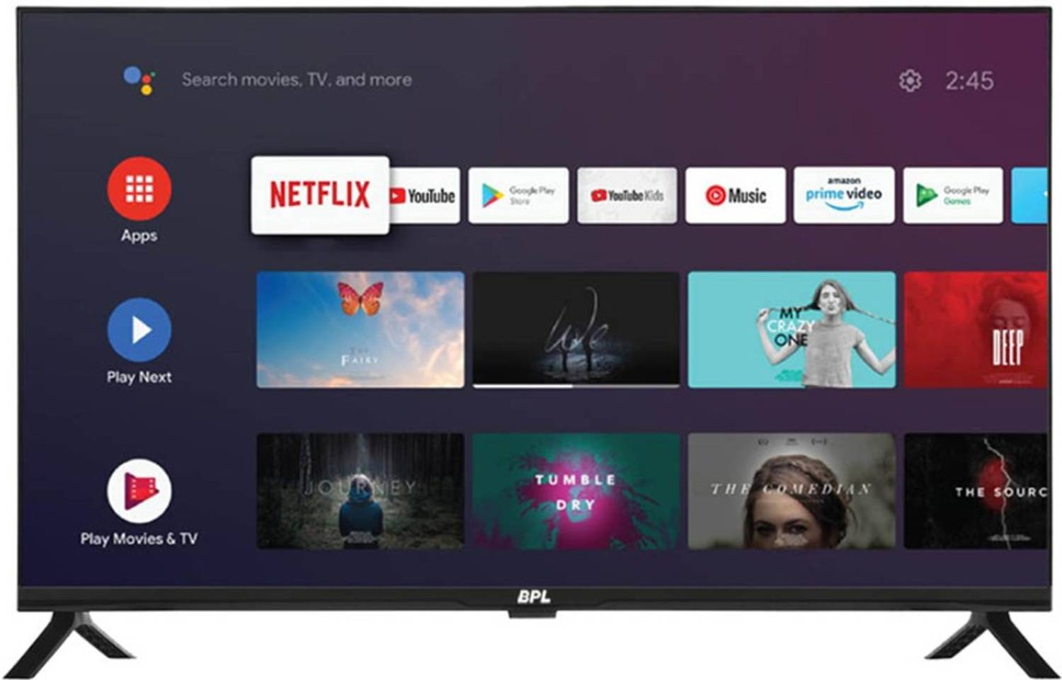 BPL 109 cm (43 inch) Full HD LED Smart Android TV price history chart and lowest price