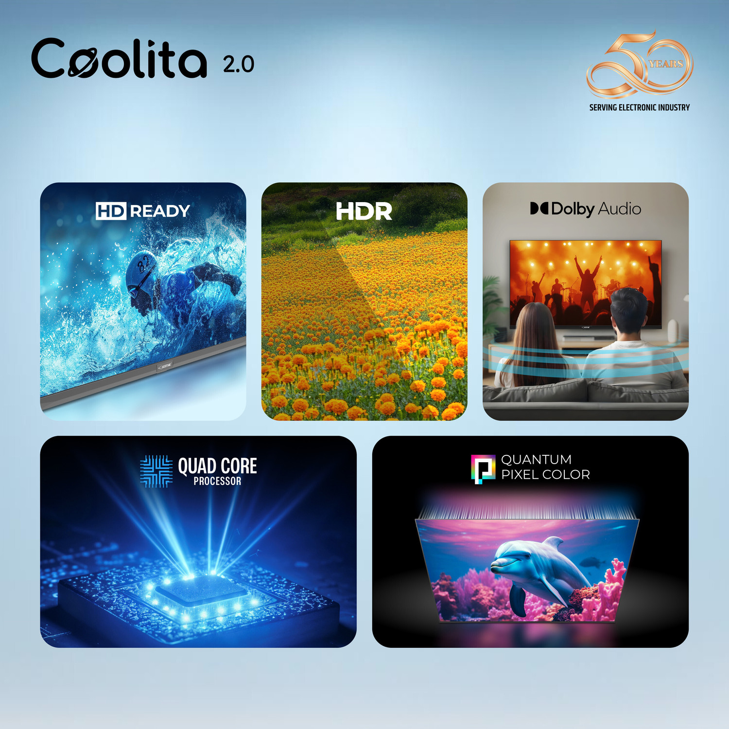 Image of BESTON 80 cm (32 inch) HD Ready LED Smart Coolita TV