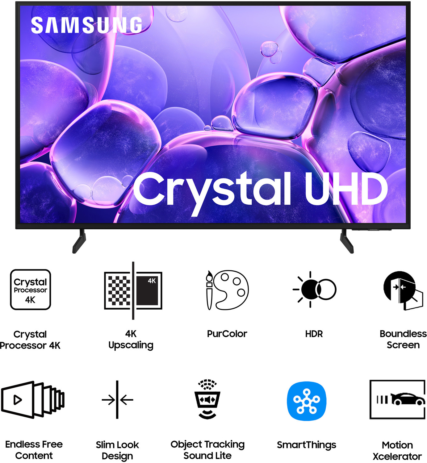 Image of Samsung 163 cm (65 inch) Ultra HD (4K) LED Smart Tizen TV