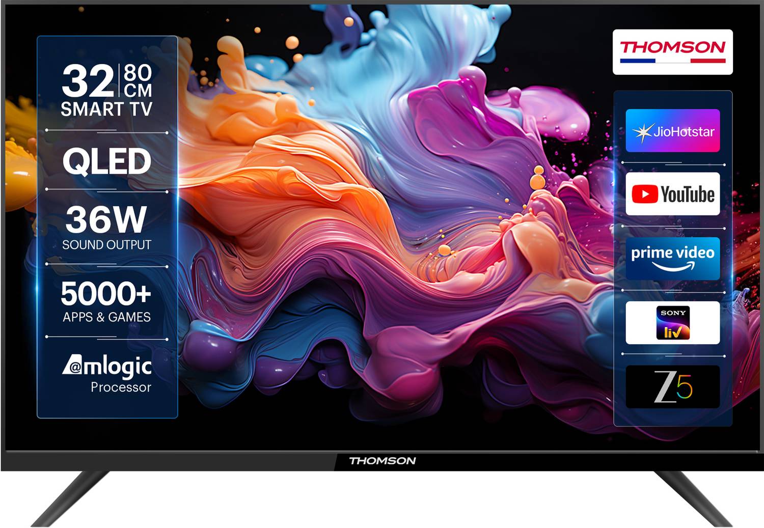 Thomson Alpha QLED 80 cm (32 inch) QLED HD Ready Smart Linux TV w