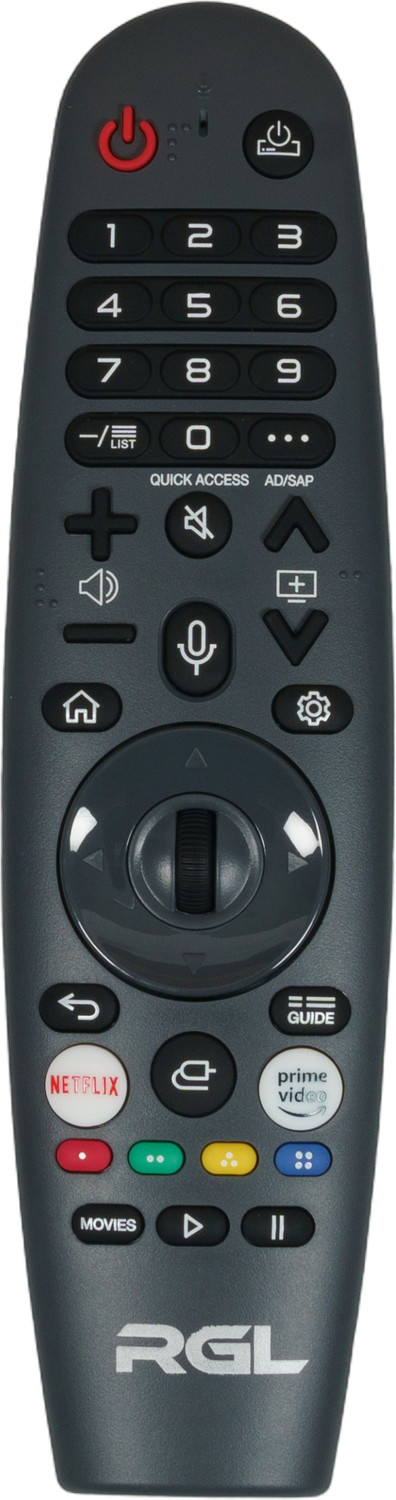 Image of RGL 109 cm (43 inch) Ultra HD (4K) LED Smart WebOS TV with 43 inch 4K UHD Display webOS Smart TV Magic Remote with Pointer Control Bezel-Less Premium Design Powerful Stereo Sound HDMI & USB Connectivity Screen Mirroring Energy Efficient | Made in India