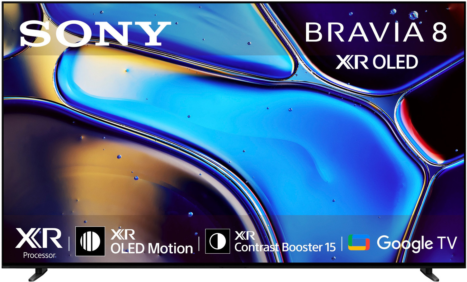 Image of SONY BRAVIA 8 138.8 cm (55 inch) OLED Ultra HD (4K) Smart Google TV with Advanced AI Processor XR, Studio Calibrated, Dolby Vision Atmos