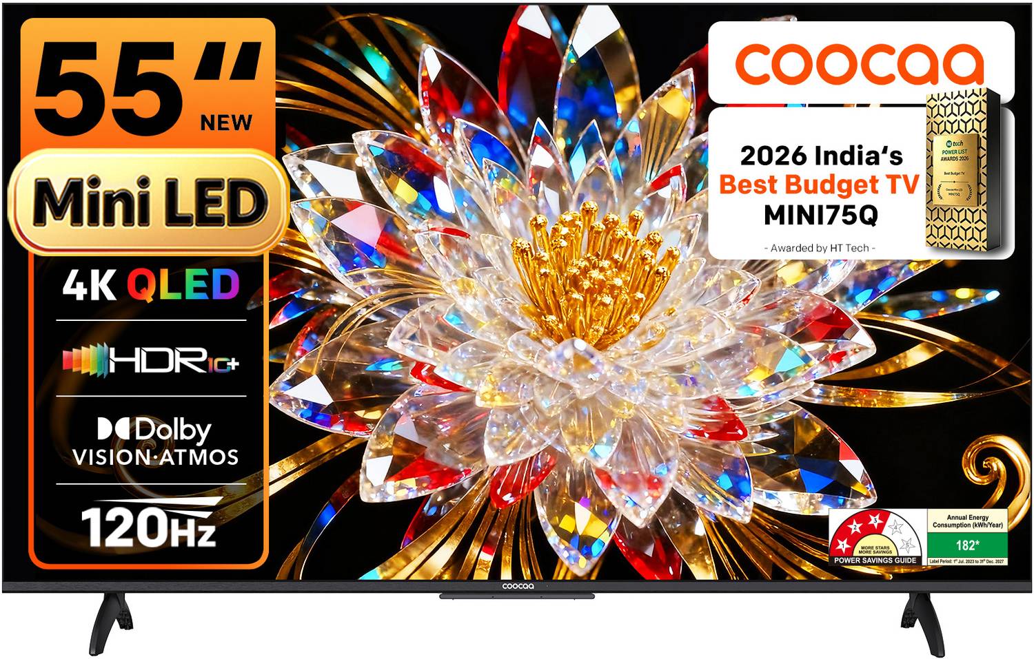 Coocaa 55 inch 4K Mini LED Smart TV 2025 Edition - Image 1