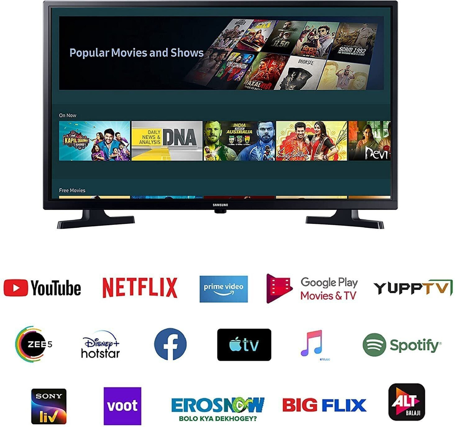 Image of Samsung 80 cm (32 inch) HD Ready LED Smart Tizen TV with SMART TV TIZEN HD