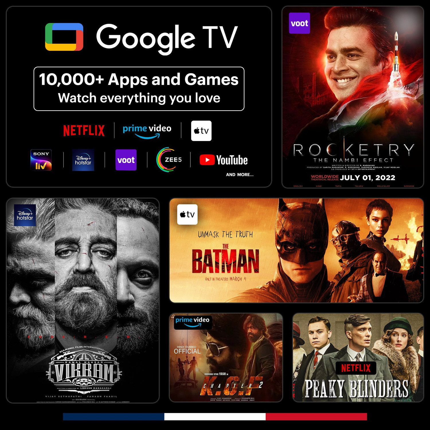 Image of Thomson Phoenix 108 cm (43 inch) QLED Ultra HD (4K) Smart Google TV