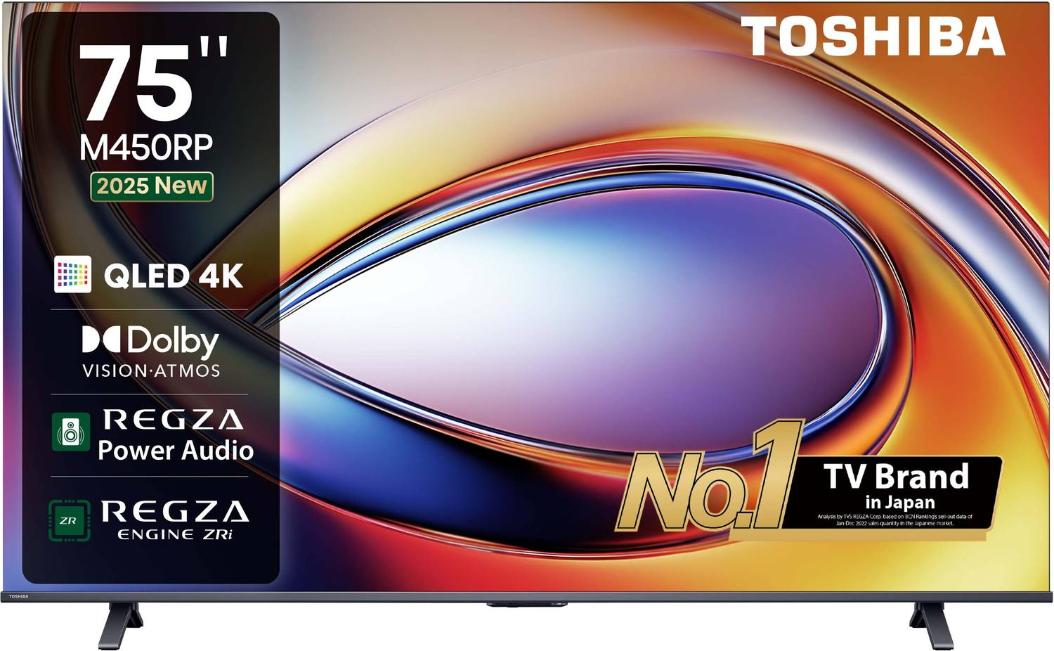 TOSHIBA 75M450RP 190 cm (75 inch) QLED Ultra HD (4K) Smart VIDAA
