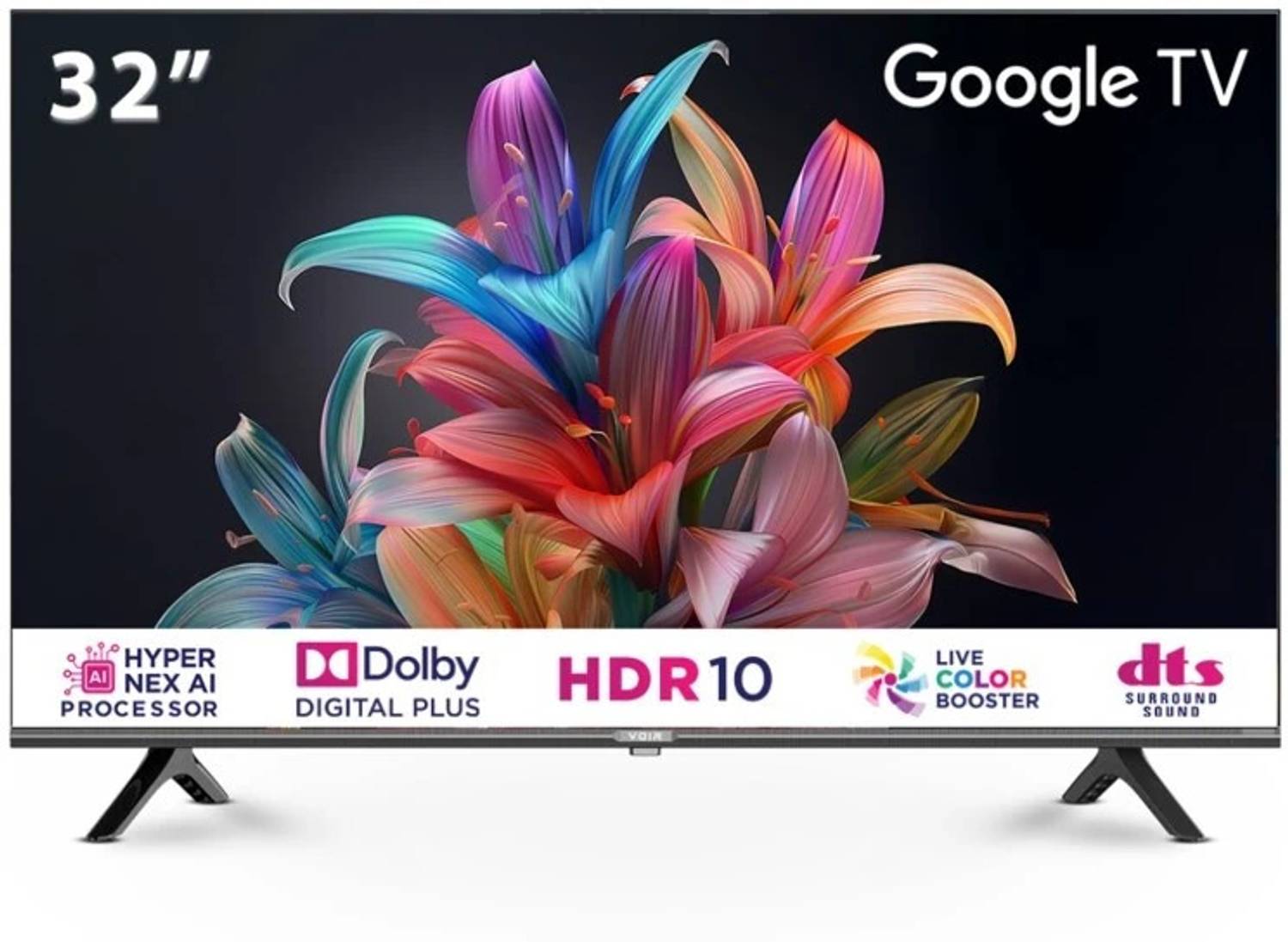 VOIR 80 cm (32 inch) HD Ready LED Smart Google TV with HD Ready Google TV price history chart and lowest price