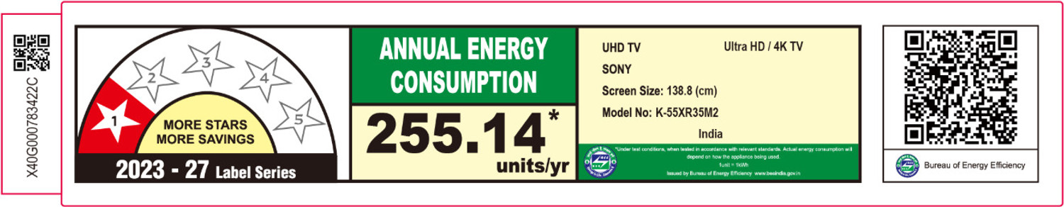 Image of SONY 139 cm (55 inch) Ultra HD (4K) LED Smart Google TV 2026 Edition with BRAVIA 3II AI XR Powered