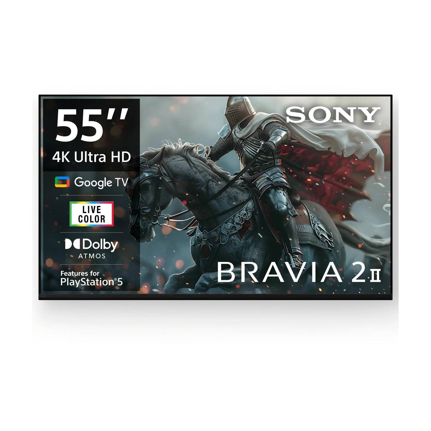 SONY BRAVIA 2 II 138.8 cm (55 inch) Ultra HD (4K) LED Smart Googl...more