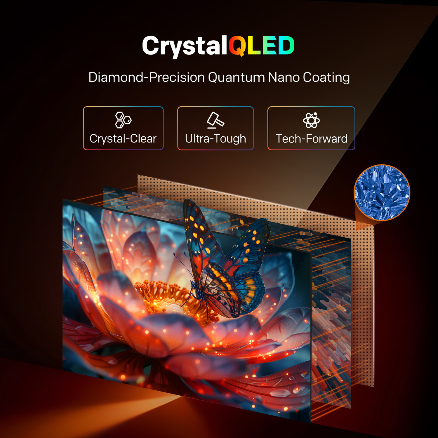 Image of Coocaa Y74 Pro 108 cm (43 inch) QLED Ultra HD (4K) Smart Google TV with Dolby Vision & Dolby Atmos| 120Hz Game Accelerator| ALLM| MEMC| Wide Colour Gamut| 30W Sound| 32 GB Storage