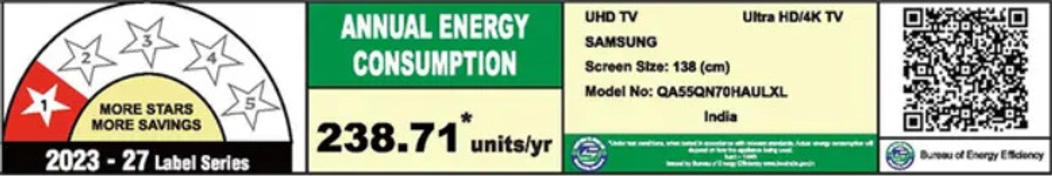Image of Samsung 55QN70H 138 cm (55 inch) Ultra HD (4K) Neo QLED Smart Tizen TV 2026 Edition with Google Voice Assistant (2026 Model)
