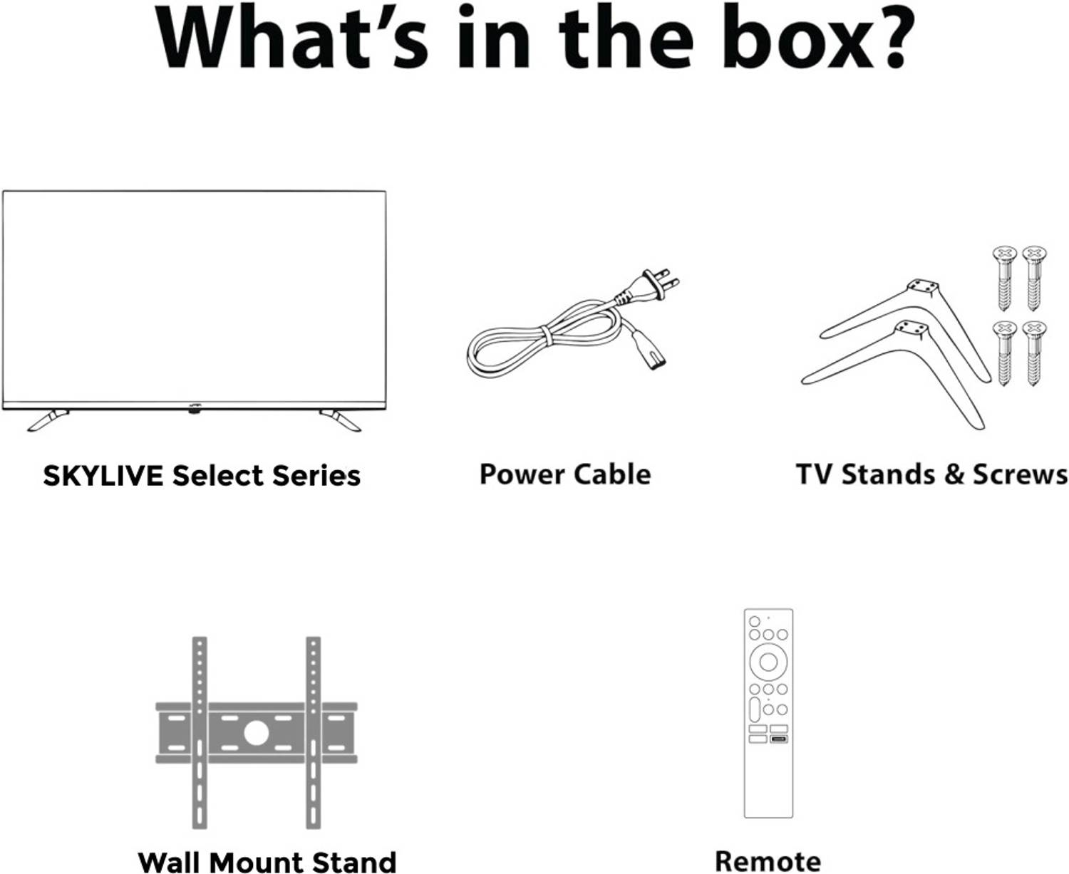 skylive 43 inch Full HD LED Smart Android TV - Image 2