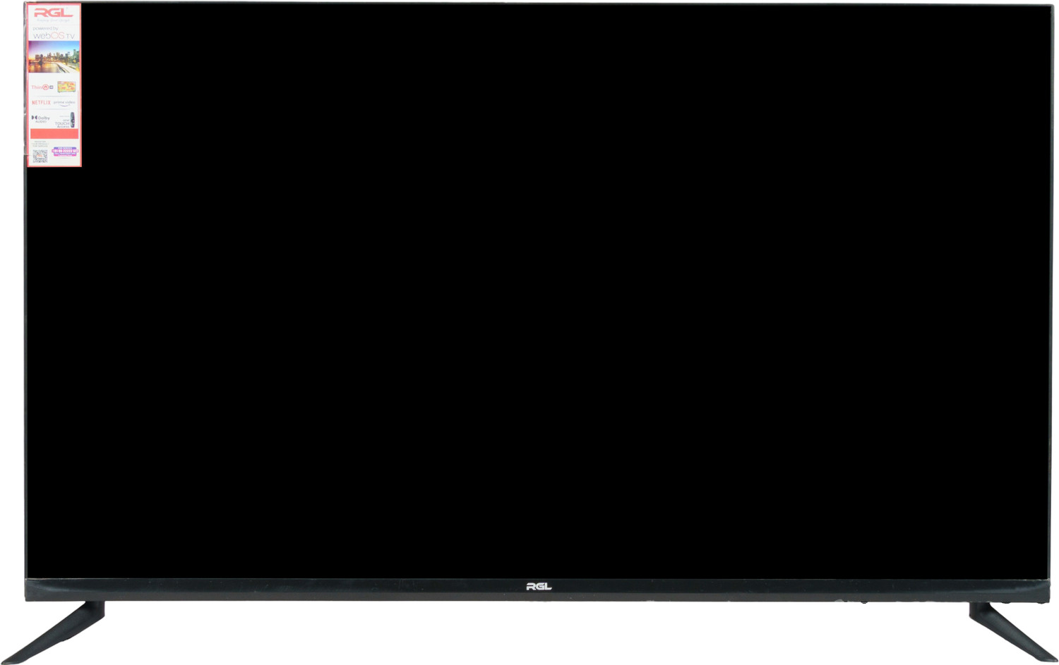 Image of RGL 109 cm (43 inch) Full HD LED Smart WebOS TV with 43 inch FHD Display webOS Smart TV Magic Remote with Pointer Control Bezel-Less Premium Design Powerful Stereo Sound HDMI & USB Connectivity Screen Mirroring Energy Efficient | Made in India