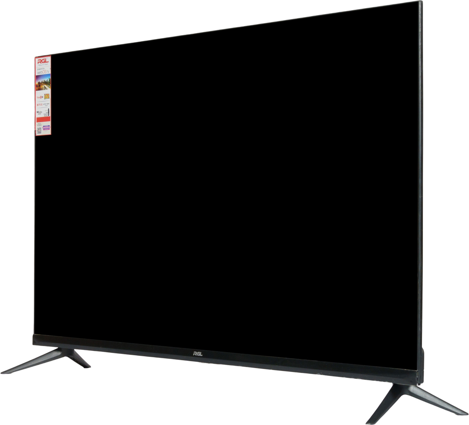 Image of RGL 109 cm (43 inch) Full HD LED Smart WebOS TV with 43 inch FHD Display webOS Smart TV Magic Remote with Pointer Control Bezel-Less Premium Design Powerful Stereo Sound HDMI & USB Connectivity Screen Mirroring Energy Efficient | Made in India