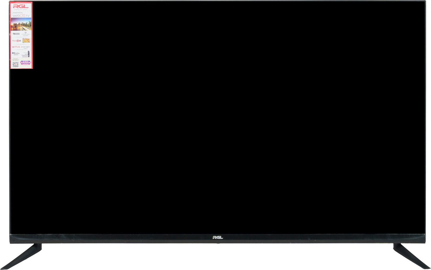 Image of RGL 109 cm (43 inch) Ultra HD (4K) LED Smart WebOS TV with 43 inch 4K UHD Display webOS Smart TV Magic Remote with Pointer Control Bezel-Less Premium Design Powerful Stereo Sound HDMI & USB Connectivity Screen Mirroring Energy Efficient | Made in India